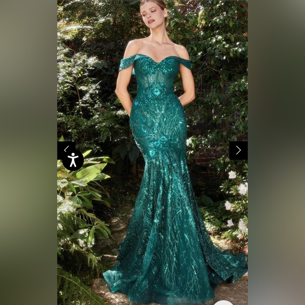 Andrea Leo Couture Dress Size 6 Corset